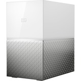 WD My Cloud Home Duo dispositivo di archiviazione cloud personale 20 TB Collegamento ethernet LAN Bianco bianco