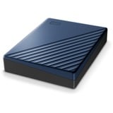 WD My Passport Ultra disco rigido esterno 5000 GB Blu blu/Nero, 5000 GB, 3.2 Gen 1 (3.1 Gen 1), Blu