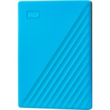 WD My Passport disco rigido esterno 2000 GB Blu blu/Nero, 2000 GB, 3.2 Gen 1 (3.1 Gen 1), Blu