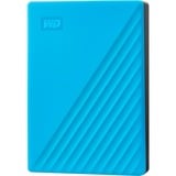 WD My Passport disco rigido esterno 4000 GB Blu blu, 4000 GB, 3.2 Gen 1 (3.1 Gen 1), Blu