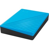 WD My Passport disco rigido esterno 4000 GB Blu, Hard-disk blu, 4000 GB, 3.2 Gen 1 (3.1 Gen 1), Blu