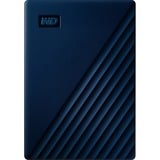 WD My Passport for Mac disco rigido esterno 2000 GB Blu, Hard-disk blu/Nero, 2000 GB, 3.2 Gen 1 (3.1 Gen 1), Blu