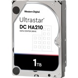 WD Ultrastar 7K2, 1 TB 3.5" 1000 GB Serial ATA III 1 TB, 3.5", 1000 GB, 7200 Giri/min