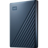 WD WDBC3C0020BBL-WESN disco rigido esterno 2000 GB Nero, Blu blu/Nero, 2000 GB, 3.2 Gen 1 (3.1 Gen 1), Nero, Blu