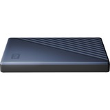 WD WDBC3C0020BBL-WESN disco rigido esterno 2000 GB Nero, Blu blu/Nero, 2000 GB, 3.2 Gen 1 (3.1 Gen 1), Nero, Blu