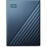 WD WDBC3C0020BBL-WESN disco rigido esterno 2000 GB Nero, Blu, Hard-disk blu/Nero, 2000 GB, 3.2 Gen 1 (3.1 Gen 1), Nero, Blu