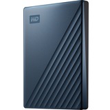 WD WDBFTM0040BBL-WESN disco rigido esterno 4000 GB Nero, Blu blu/Nero, 4000 GB, 3.2 Gen 1 (3.1 Gen 1), Nero, Blu