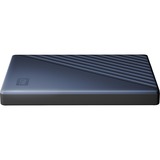 WD WDBFTM0040BBL-WESN disco rigido esterno 4000 GB Nero, Blu blu/Nero, 4000 GB, 3.2 Gen 1 (3.1 Gen 1), Nero, Blu