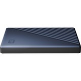 WD WDBFTM0040BBL-WESN disco rigido esterno 4000 GB Nero, Blu, Hard-disk blu/Nero, 4000 GB, 3.2 Gen 1 (3.1 Gen 1), Nero, Blu