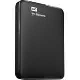 WD WD Elements Portable disco rigido esterno 1000 GB Nero, Hard-disk Nero, 1000 GB, 2.5", 3.2 Gen 1 (3.1 Gen 1), Nero