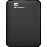 WD WD Elements Portable disco rigido esterno 2000 GB Nero Nero, 2000 GB, 2.5", 3.2 Gen 1 (3.1 Gen 1), 5400 Giri/min, Nero