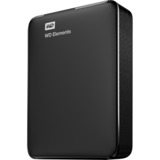 WD WD Elements Portable disco rigido esterno 2000 GB Nero Nero, 2000 GB, 2.5", 3.2 Gen 1 (3.1 Gen 1), 5400 Giri/min, Nero