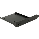 DeLOCK 18212 parte del case del computer Universale Gabbia HDD, Telaio di montaggio Nero, Universale, Gabbia HDD, Metallo, Nero, 6,35 cm (2.5")