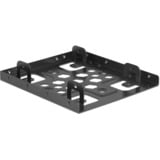 DeLOCK 21324 parte del case del computer, Telaio di montaggio Nero, Alluminio, Nero, Cina, 101,8 mm, 116 mm, 21,8 mm