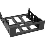 DeLOCK Installation frame 3.5" - 5.2", Telaio di montaggio Nero, 149 mm, 158 mm, 50 mm, 113 g, Bulk