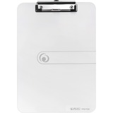Herlitz 11205697 portablocco A4 Metallo, Plastica, Polistirolo Trasparente trasparente, Trasparente, 80 fogli, A4, Metallo, Plastica, Polistirolo