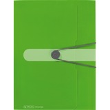 Herlitz 11206000 cartella Polipropilene (PP) Verde A4, Organizzatore verde, A4, Polipropilene (PP), Verde, 1 pz