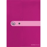 Herlitz 11217122 cartella Polipropilene (PP) Rosa A4 fucsia, A4, Polipropilene (PP), Rosa, 1 pz