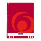 Herlitz 306456 quaderno per scrivere rosso