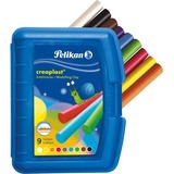 Pelikan 622415 composto per ceramica e modellazione Argilla da modellare Nero, Blu, Marrone, Verde, Arancione, Rosso, Viola, Bianco, Giallo 300 g 1 pezzo(i) Argilla da modellare, Nero, Blu, Marrone, Verde, Arancione, Rosso, Viola, Bianco, Giallo, 1 pezzo(i), 9 colori, 3 anno/i, Ragazzo/Ragazza