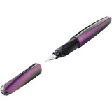 Pelikan Twist P457 penna stilografica Sistema di riempimento della cartuccia Nero, Porpora 1 pz viola, Nero, Porpora, Sistema di riempimento della cartuccia, Acciaio inossidabile, Medio, Ambidestro, Germania