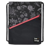 be bag be.bag be.daily zaino Borsa con chiusura a cordoncino Nero, Grigio, Rosa Poliestere Nero, Ragazza, Poliestere