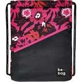 be bag be.bag be.daily zaino Borsa con chiusura a cordoncino Nero, Rosa Poliestere fucsia/Nero, Ragazza, Poliestere