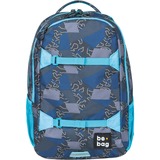 be bag be.bag be.explorer zaino Zaino scolastico Blu, Blu marino Poliestere Ragazzo/Ragazza, Scompartimento del notebook, Resistente all'acqua, Poliestere