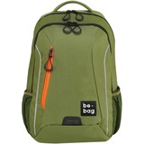 be bag be.bag be.urban zaino Zaino scolastico Verde Poliestere verde, Ragazzo/Ragazza, Scompartimento del notebook, Resistente all'acqua, Poliestere