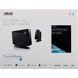 ASUS BW-16D1H-U PRO lettore di disco ottico Blu-Ray DVD Combo Nero, masterizzatore Blu-ray esterno Nero, Nero, Vassoio, Verticale/Orizzontale, Desktop/Notebook, Blu-Ray DVD Combo, USB 3.2 Gen 1 (3.1 Gen 1)