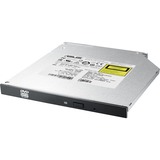 ASUS SDRW-08U1MT lettore di disco ottico Interno DVD-RW Nero Nero, Nero, Vassoio, Orizzontale, Computer portatile, DVD-RW, SATA, Vendita al dettaglio