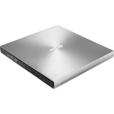 ASUS ZenDrive U9M lettore di disco ottico DVD±RW Argento argento, Argento, Vassoio, Orizzontale, Computer portatile, DVD±RW, USB 2.0