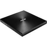 ASUS ZenDrive U9M lettore di disco ottico DVD±RW Nero Nero, Nero, Vassoio, Orizzontale, Computer portatile, DVD±RW, USB 2.0