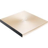 ASUS ZenDrive U9M lettore di disco ottico DVD±RW Oro oro, Oro, Vassoio, Orizzontale, Computer portatile, DVD±RW, USB 2.0