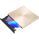 ASUS ZenDrive U9M lettore di disco ottico DVD±RW Oro oro, Oro, Vassoio, Orizzontale, Computer portatile, DVD±RW, USB 2.0