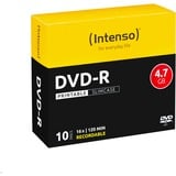 Intenso DVD-R 4.7GB, Printable, 16x 4,7 GB 10 pz, Supporti vergini DVD Printable, 16x, DVD-R, 120 mm, Stampabile, Custodia per CD, 10 pz, 4,7 GB