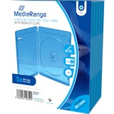 MediaRange BOX38 custodia CD/DVD Custodia Blu-ray 1 dischi Blu, Custodia protettiva Custodia Blu-ray, 1 dischi, Blu, Plastica, 120 mm, 134 mm, Vendita al dettaglio