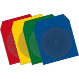 MediaRange BOX67 custodia CD/DVD Custodia a tasca 1 dischi Blu, Verde, Rosso, Giallo Custodia a tasca, 1 dischi, Blu, Verde, Rosso, Giallo, Carta, 120 mm, Antipolvere, Bulk