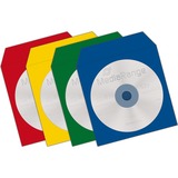MediaRange BOX67 custodia CD/DVD Custodia a tasca 1 dischi Blu, Verde, Rosso, Giallo Custodia a tasca, 1 dischi, Blu, Verde, Rosso, Giallo, Carta, 120 mm, Antipolvere, Bulk