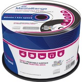 MediaRange CD-R 700MB 50 pz 52x, CD-R, 120 mm, 700 MB, Fuso, 50 pz