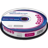 MediaRange MR214 CD-R 700MB 10pezzo(i) CD vergine, CD supporti vergine CD-R, 700 MB, 10 pezzo(i), 120 mm, 80 min, 52x