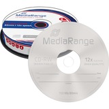 MediaRange MR235 CD vergine CD-RW 700 MB 10 pz, CD supporti vergine 12x, CD-RW, 700 MB, Scatola per torte, 10 pz