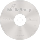 MediaRange MR465 DVD vergine 8,5 GB DVD+R DL 5 pz DVD+R DL, Custodia per CD, 5 pz, 8,5 GB