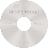 MediaRange MR466 DVD vergine 8,5 GB DVD+R DL 10 pz DVD+R DL, Scatola per torte, 10 pz, 8,5 GB