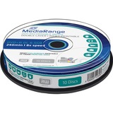 MediaRange MR468 DVD vergine 8,5 GB DVD+R DL 10 pz, Supporti vergini DVD DVD+R DL, Scatola per torte, 10 pz, 8,5 GB
