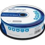 MediaRange MR508 disco vergine Blu-Ray BD-R DL 50 GB 25 pz 50 GB, BD-R DL, Scatola per torte, 25 pz