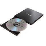 Verbatim 43888 lettore di disco ottico Blu-Ray DVD Combo Nero, masterizzatore Blu-ray esterno Nero, Nero, Superiore, Computer portatile, Blu-Ray DVD Combo, Serial ATA III, BD, BD-R, BD-R DL, CD, DVD