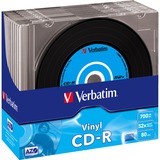 Verbatim CD-R AZO Data Vinyl 700 MB 10 pz, CD supporti vergine 52x, CD-R, 700 MB, 10 pz
