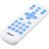 Acer MC.JQ011.005 telecomando IR Wireless Universale Pulsanti bianco/Blu, Universale, IR Wireless, Pulsanti, Bianco