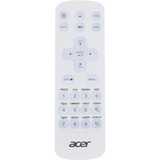 Acer MC.JQ011.005 telecomando IR Wireless Universale Pulsanti bianco/Blu, Universale, IR Wireless, Pulsanti, Bianco